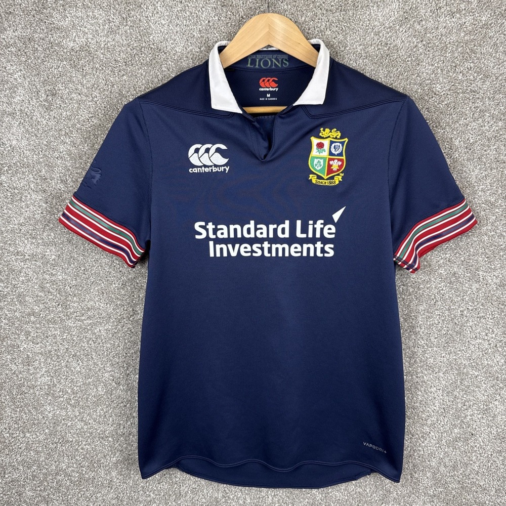 British & Irish Lions New Zealand 2017 Rugby Shirt Adults Medium Canterbury D252